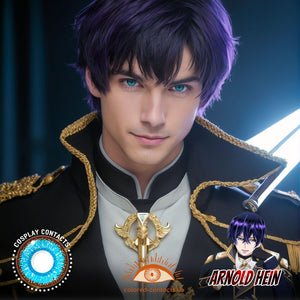 Arnold HEIN Cosplay Blue Contact Lenses