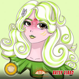 Monster High : Batsy Claro Cosplay Contact Lenses