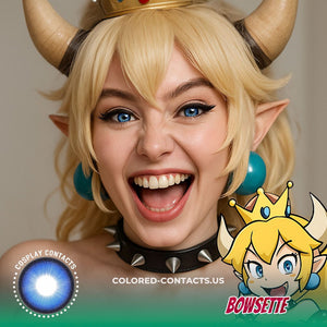 Bowsette Cosplay Contact Lenses