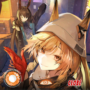 Arknights : Ceobe Cosplay Contact Lenses