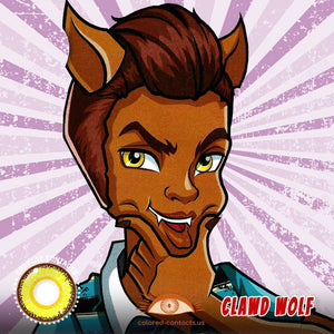 Monster High : Clawd Wolf Cosplay Contact Lenses