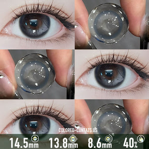 Deep Ocean Blue Contact Lenses