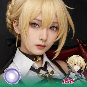 ZZZ Evelyn Cosplay Contact Lenses