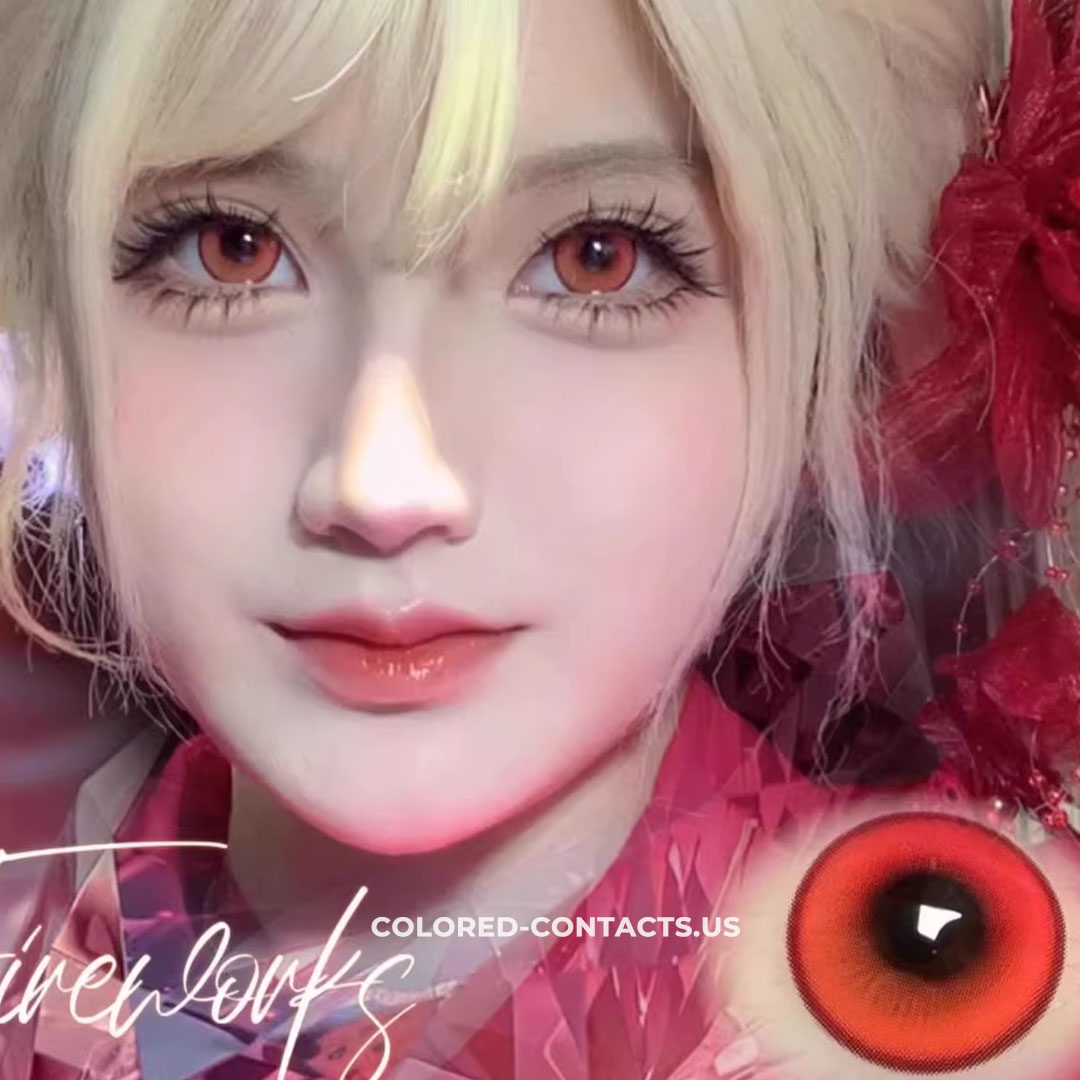 Flame & Fire Contact Lenses | 10-Piece Set