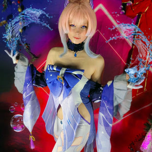 Genshin Impact Kokomi Cosplay Contact Lenses