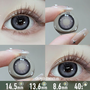 Graceful Secret Purple Contact Lenses