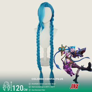 Jinx Cosplay Wig