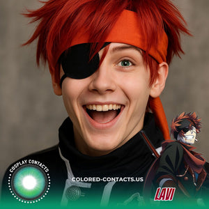 D.Gray-man: Lavi Cosplay Contact Lenses