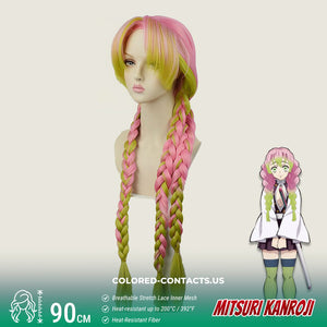 Mitsuri Kanroji Cosplay Wig