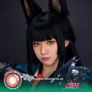 ZZZ Miyabi Cosplay Contact Lenses
