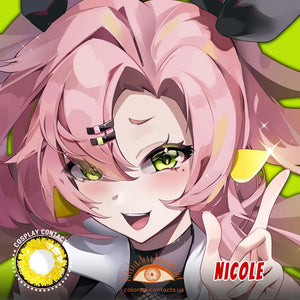 ZZZ Nicole Cosplay Contact Lenses