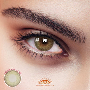 Rhapsody Green Colored Contacts