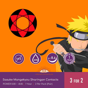 Sasuke Mangekyou Sharingan Contacts