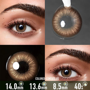 Savage Brown Contact Lenses