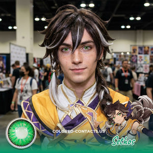 These Genshin Impact Sigewinne Cosplay Contact Lenses Are About To Give You That Ultimate Melusine Energy