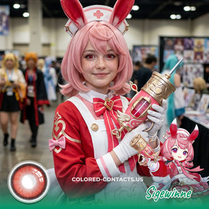 These Genshin Impact Sigewinne Cosplay Contact Lenses Are About To Give You That Ultimate Melusine Energy
