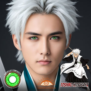 Toshiro Hitsugaya Cosplay Green Contact Lenses
