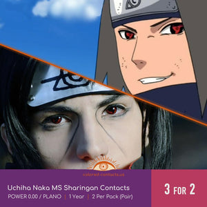 Uchiha Naka MS Sharingan Contacts