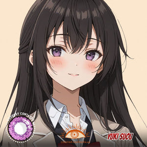 Yuki Suou Cosplay Voilet Contact Lenses
