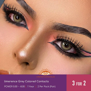 limerence Grey Colored Contacts