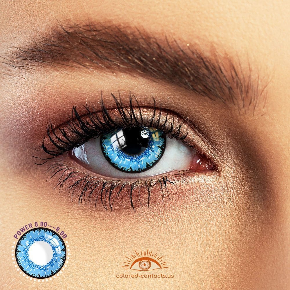 Queen Blue Anime Eye Colored Contacts