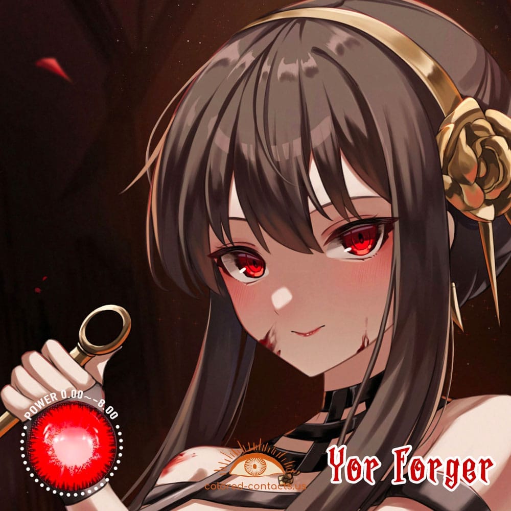 Yor Forger Cosplay Contact Lenses