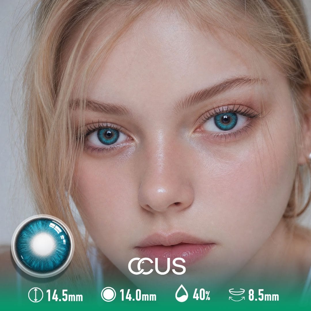Teal Whisper Contact Lenses