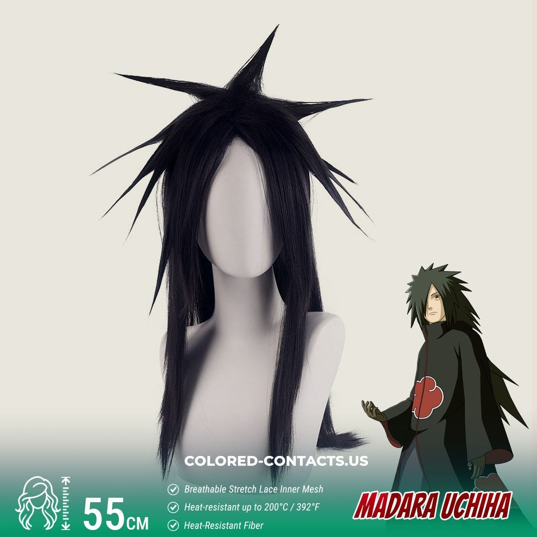 Crimson Ninja Style Cosplay Wig
