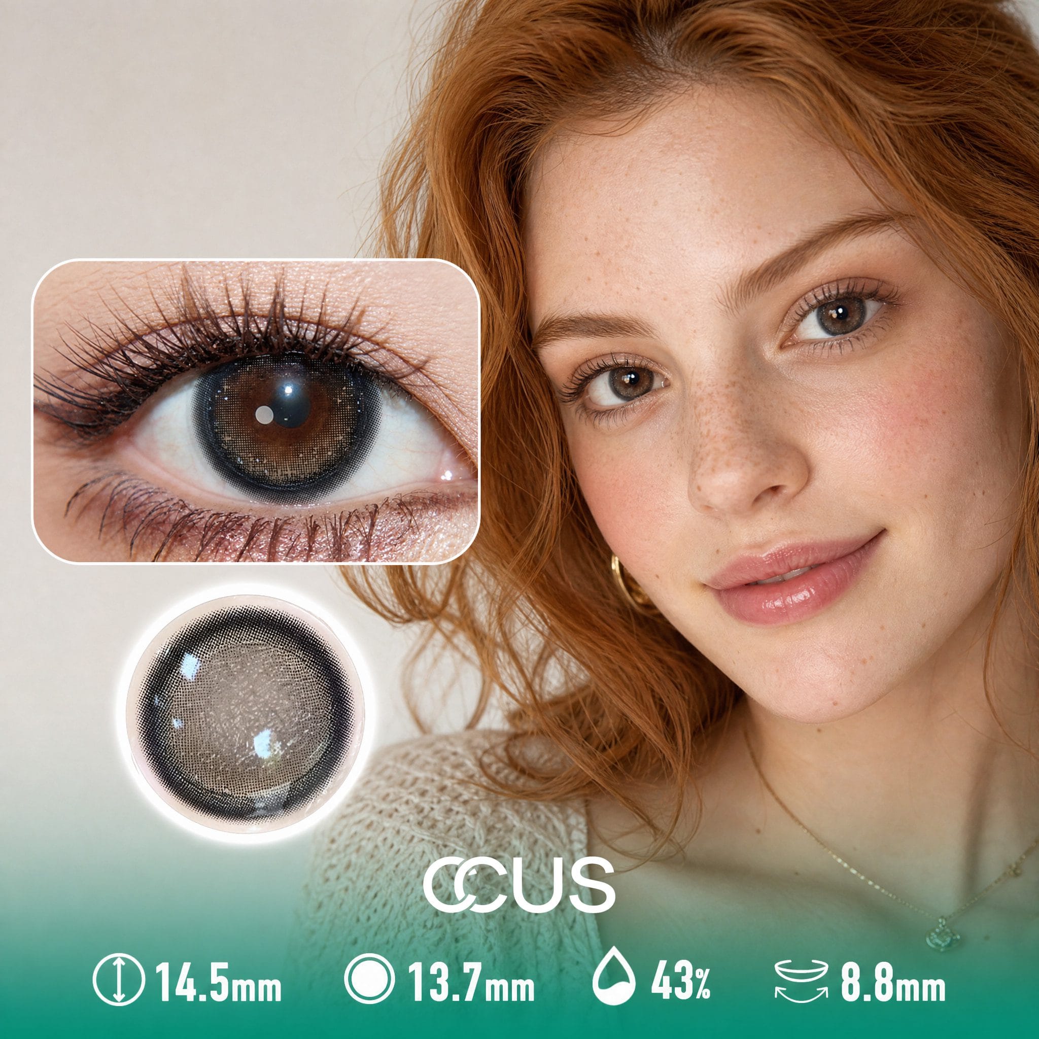 Firefly Smoke Grey Contact Lenses