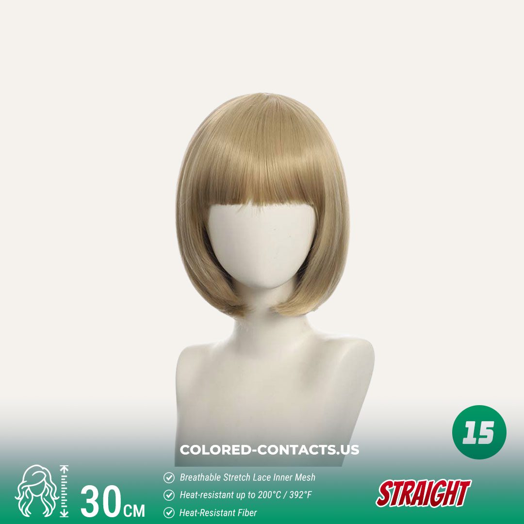 30cm BOBO Style Cosplay Wig Collection - 25 Colors