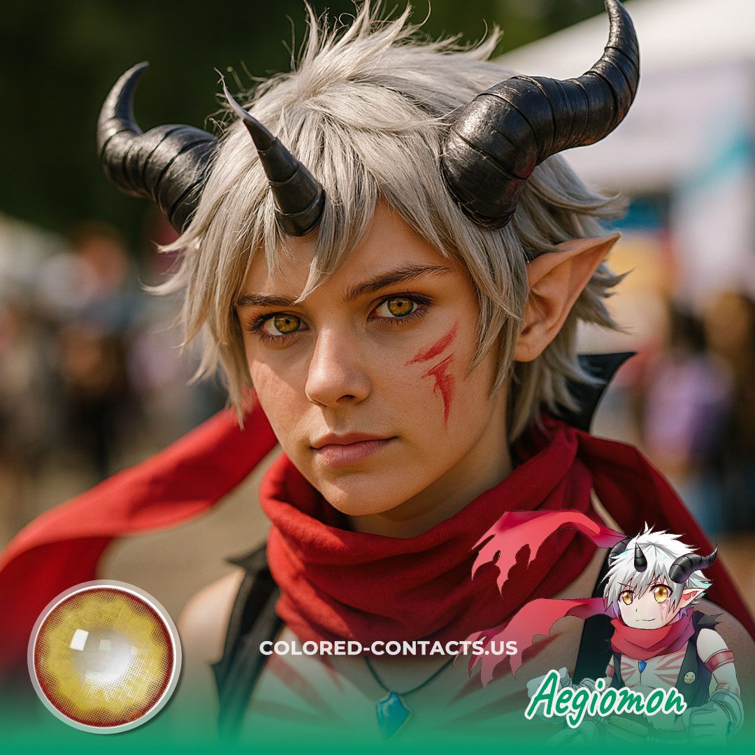 TS : Aegiomon Cosplay Contact Lenses