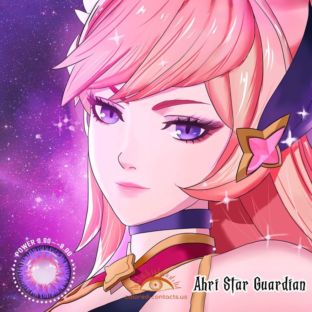 Ahri Star Guardian Cosplay Contact Lenses
