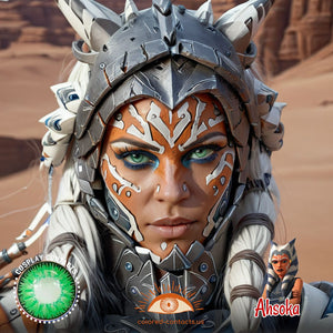 Ahsoka Cosplay Contact Lenses