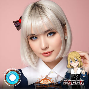 Ai Hayasaka Cosplay Blue Contact Lenses