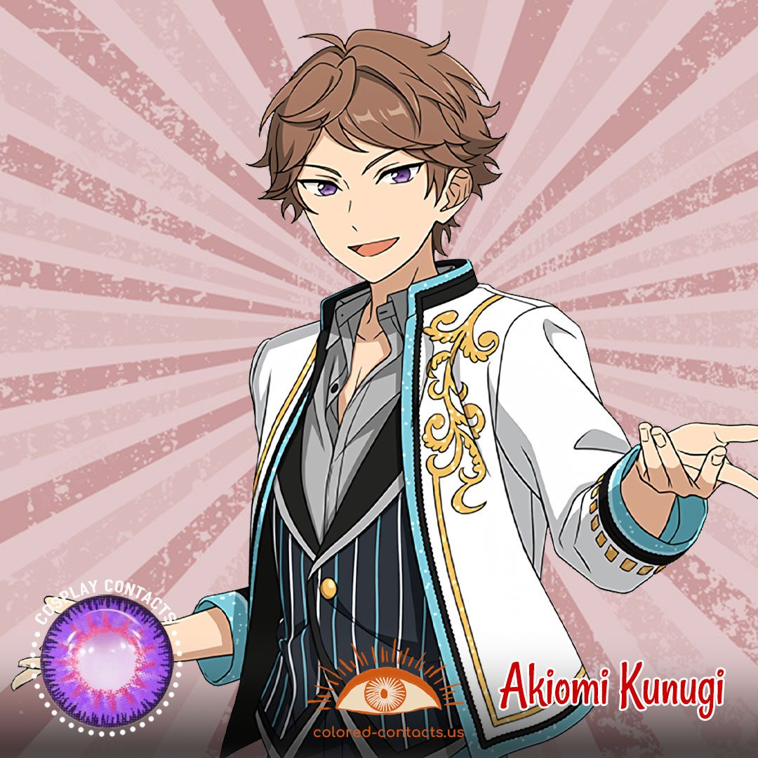Ensemble Stars : Akiomi Kunugi Thunder Cosplay Contact Lenses