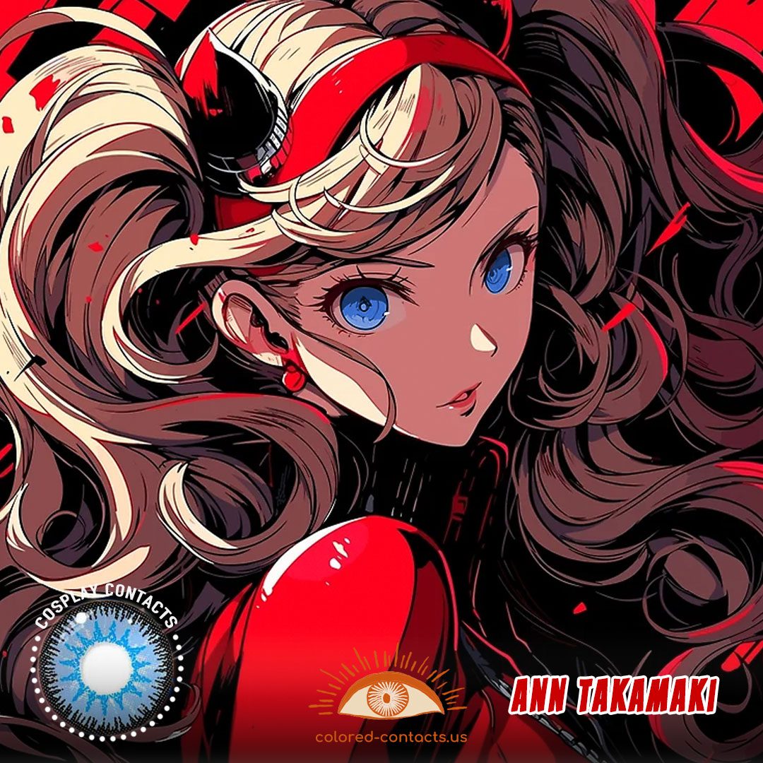 Persona 5 : Ann Takamaki Cosplay Contact Lenses