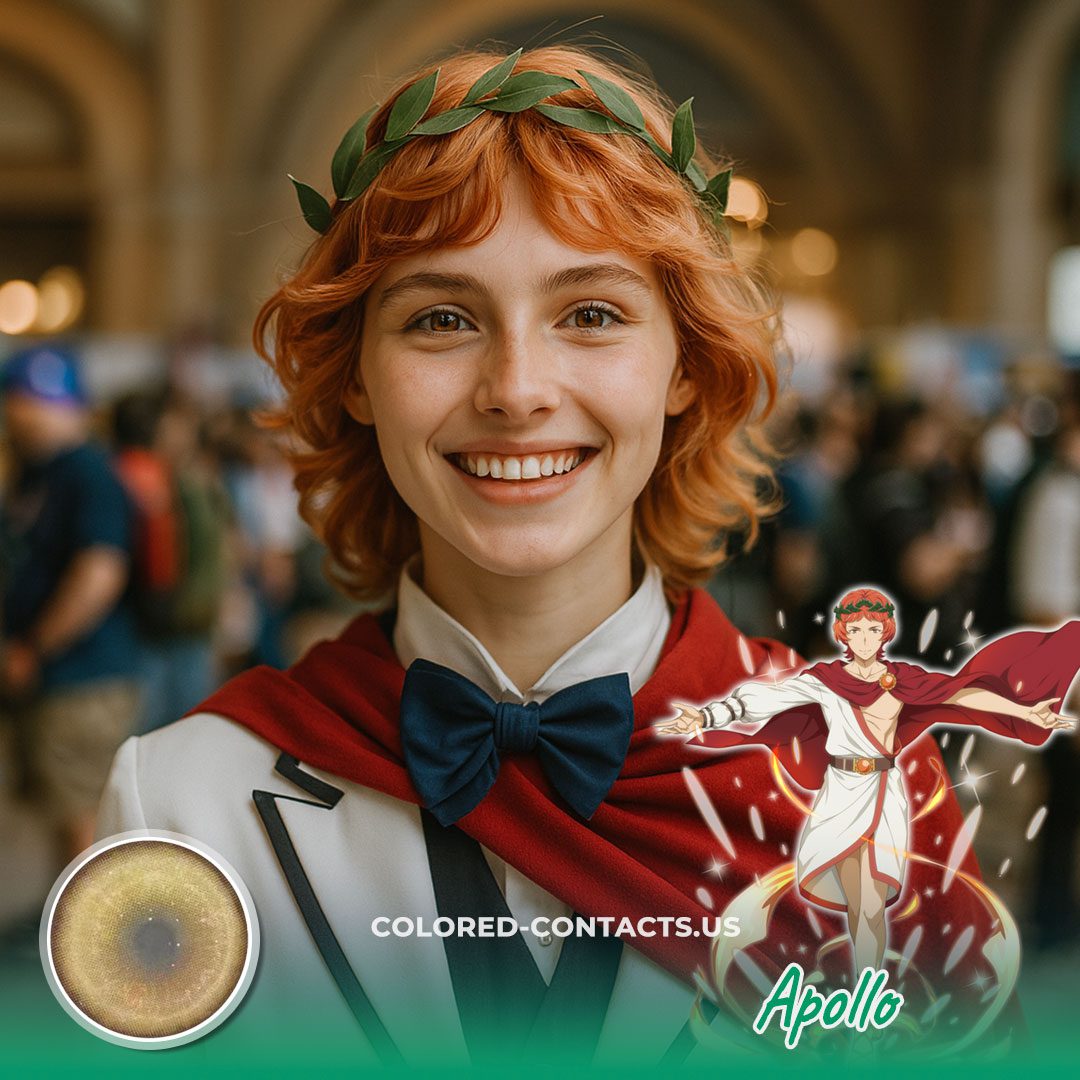 DanMachi : Apollo Cosplay Contact Lenses