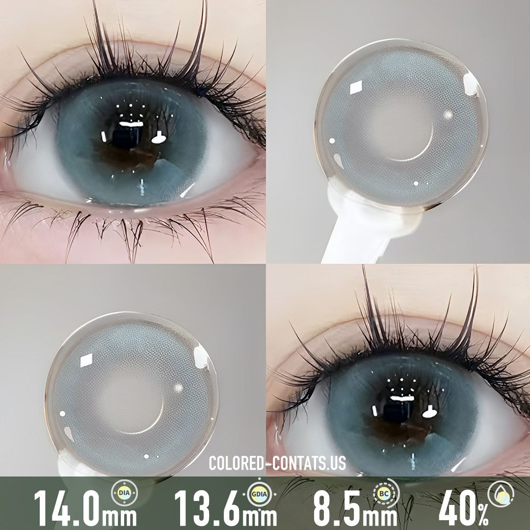 Arctic Mist Blue Contact Lenses