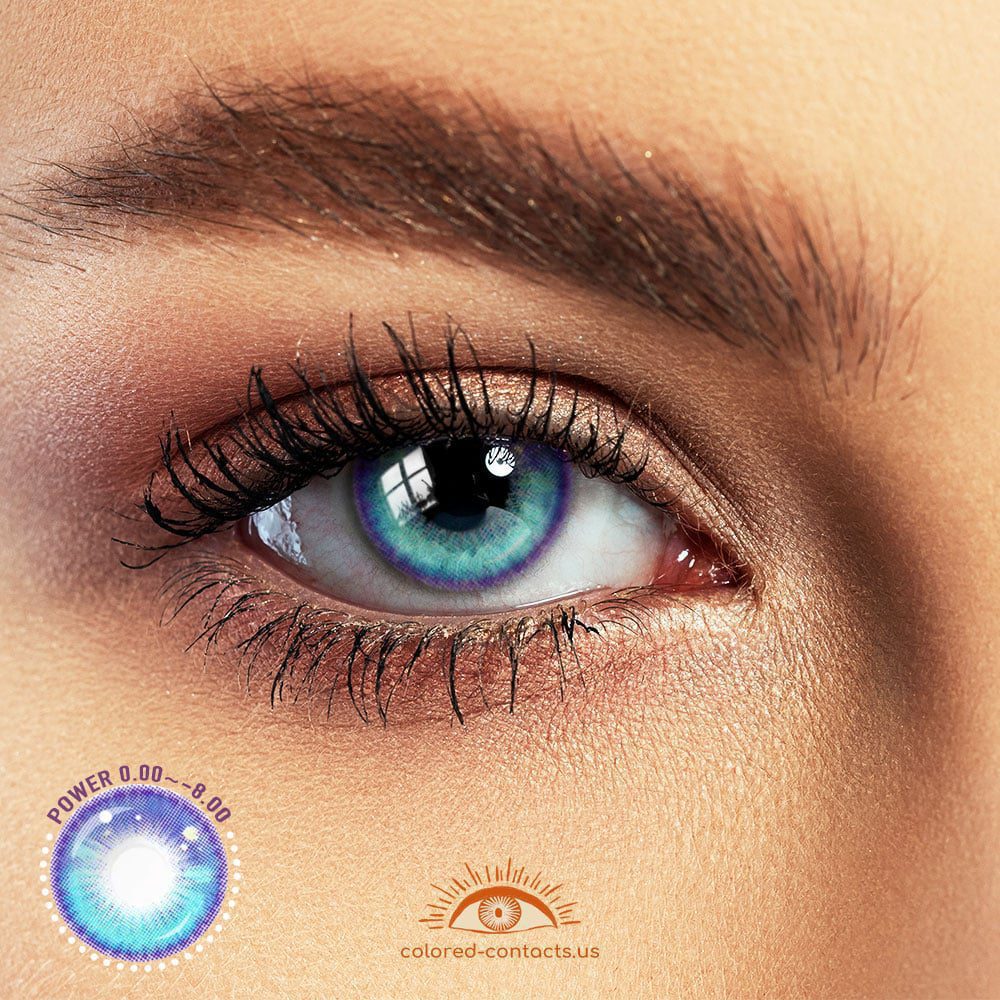Babe Anime Blue Colored Contacts