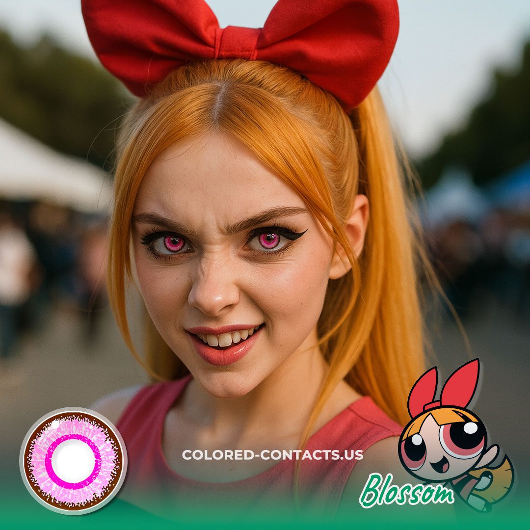PG: Blossom Cosplay Contact Lenses
