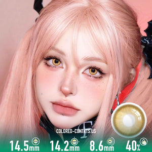Magic Fairy Crystal Brown Contact Lenses