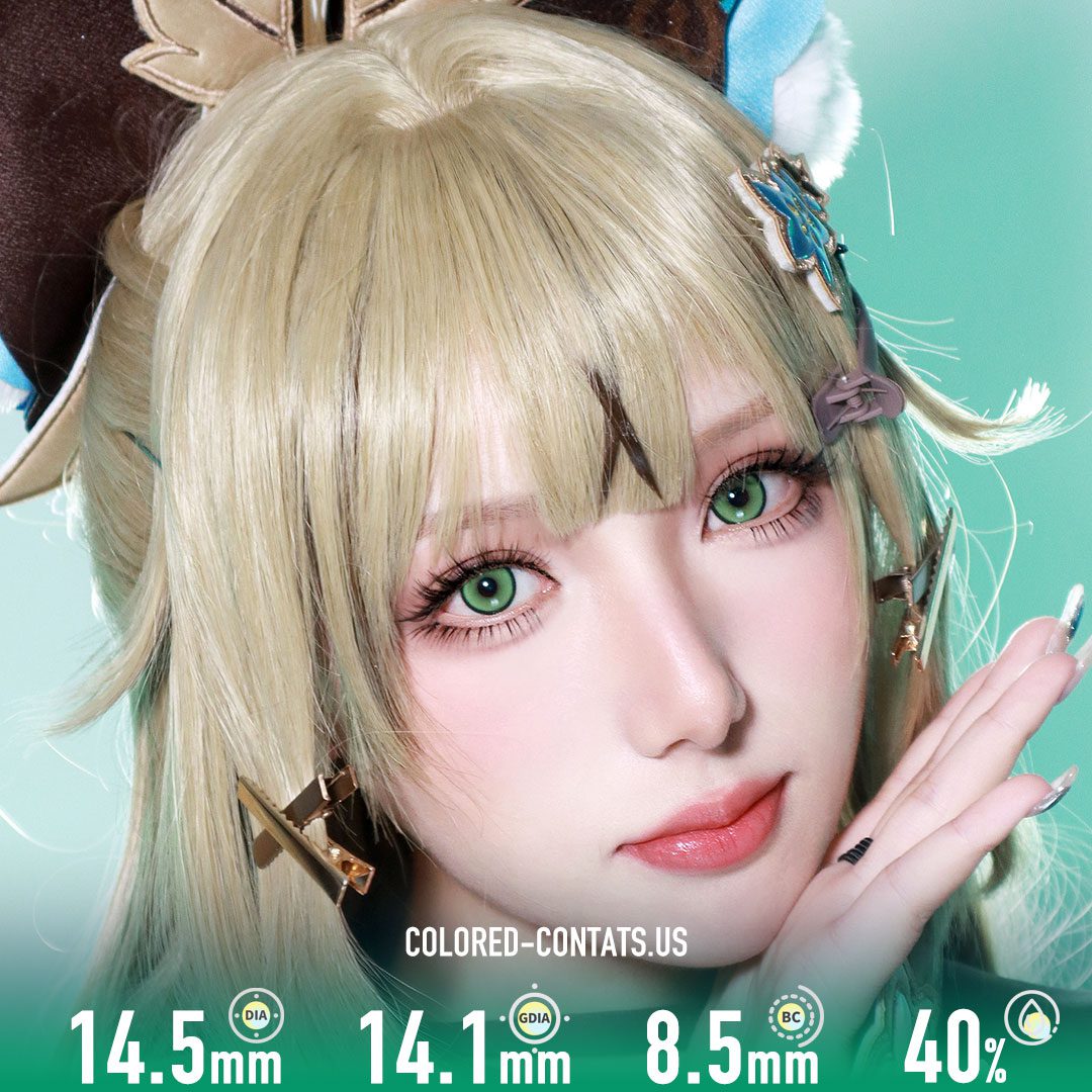 Mermaid Golden Pearl Contact Lenses (10 PCS)
