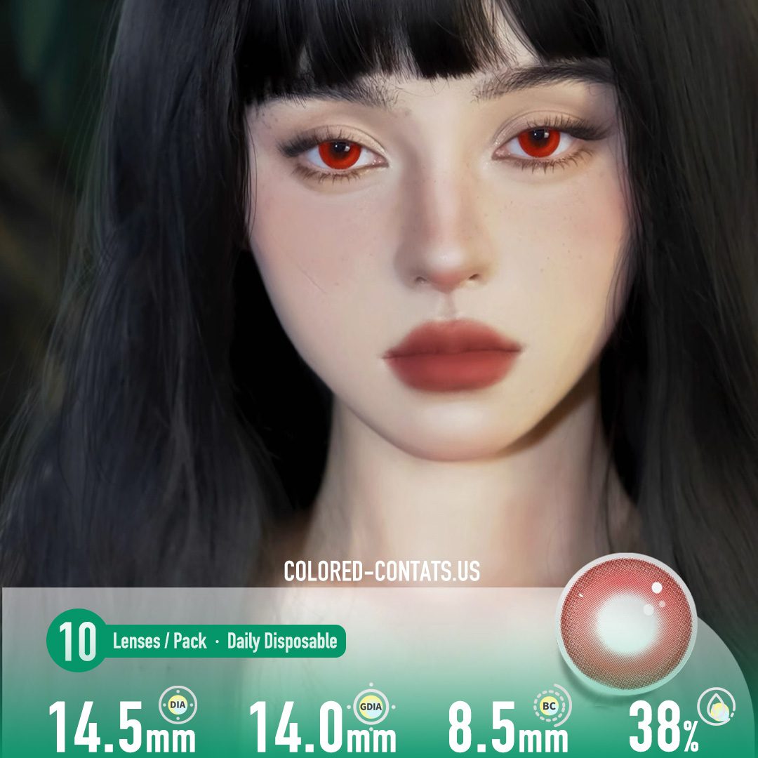 Red Devil Eye Contact Lenses