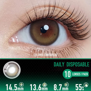 Starlight Hazel Contact Lenses