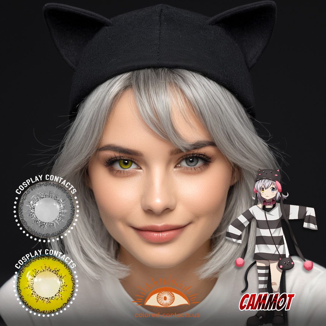 Cammot Cosplay Heterochromia Contact Lenses