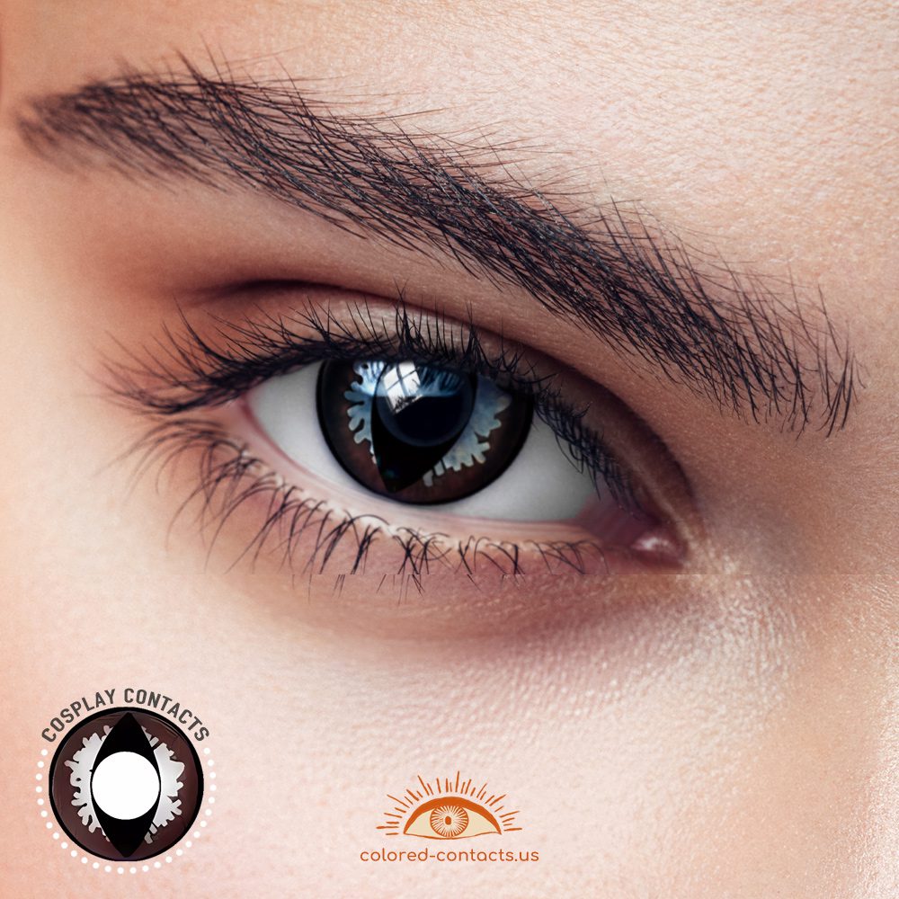 Chocolate Cat Eye Contacts