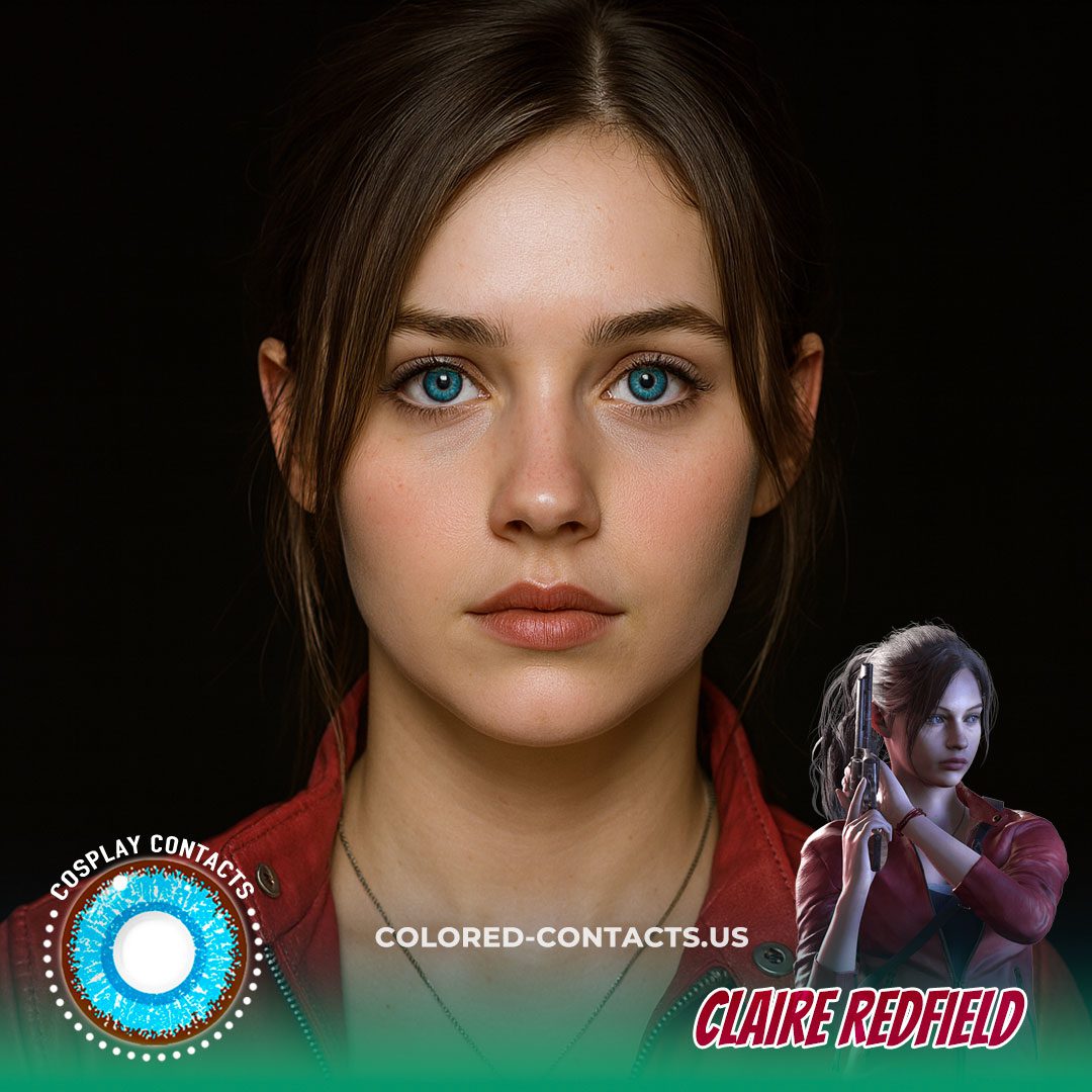 Claire Redfield Cosplay Contact Lenses