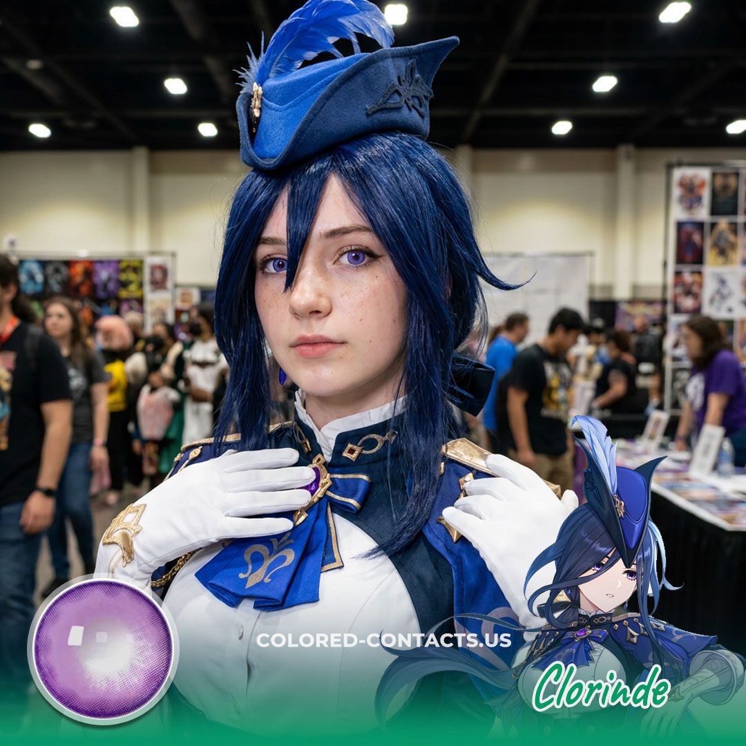 These Genshin Impact Clorinde Cosplay Contact Lenses Are About To Give You That Ultimate Champion Energy