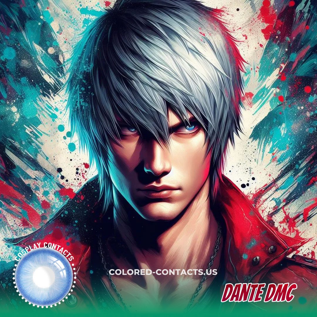 Dante DMC Cosplay Contact Lenses