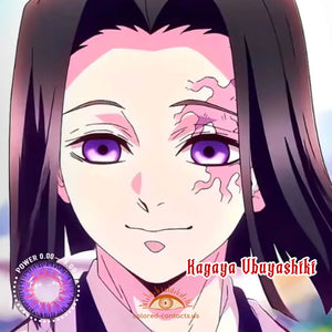 Demon Slayer Kagaya Ubuyashiki Cosplay Contact Lenses